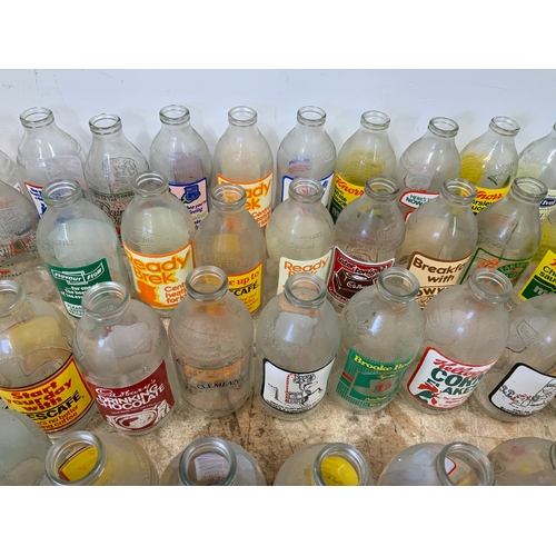 78 - Large Milk Bottle Collection