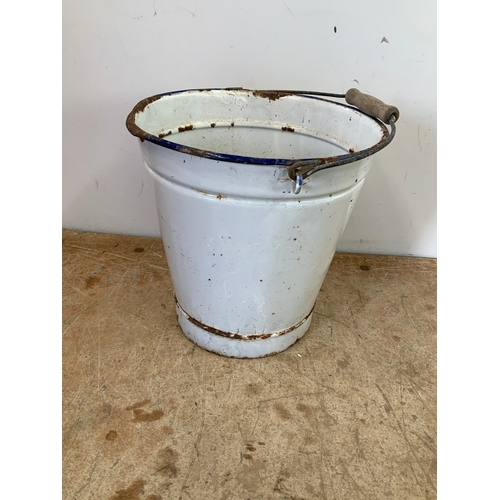 14 - Enamel Bucket