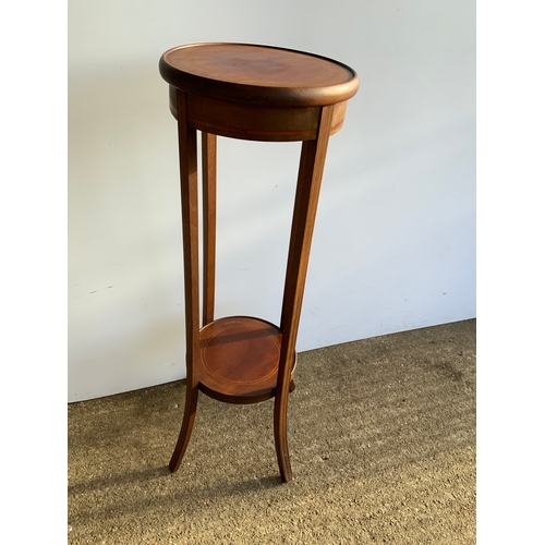 621 - Edwardian Mahogany Plant Stand