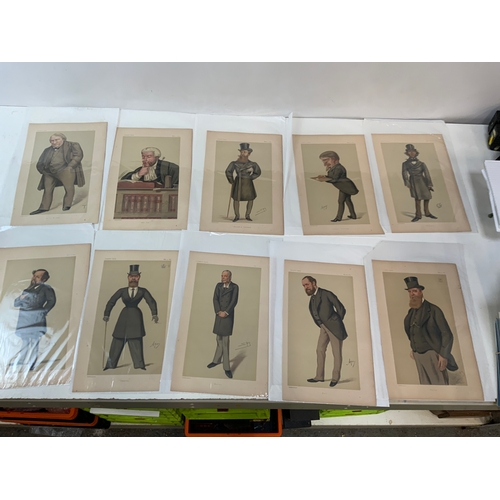 335 - 30x Vanity Fair Prints 1869 - 1914