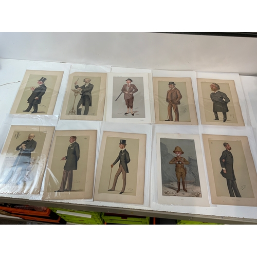 335 - 30x Vanity Fair Prints 1869 - 1914