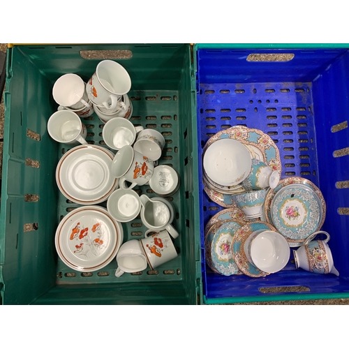 494 - Royal Doulton and Other China - Crate Not Included