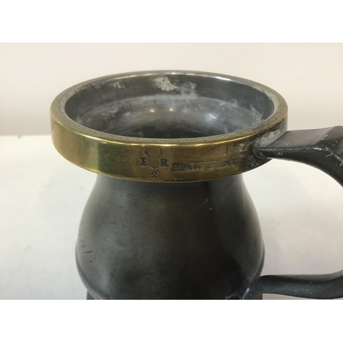 646 - Pewter Tankard