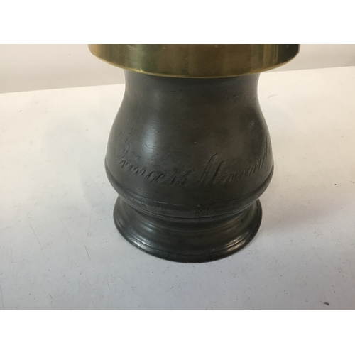 646 - Pewter Tankard