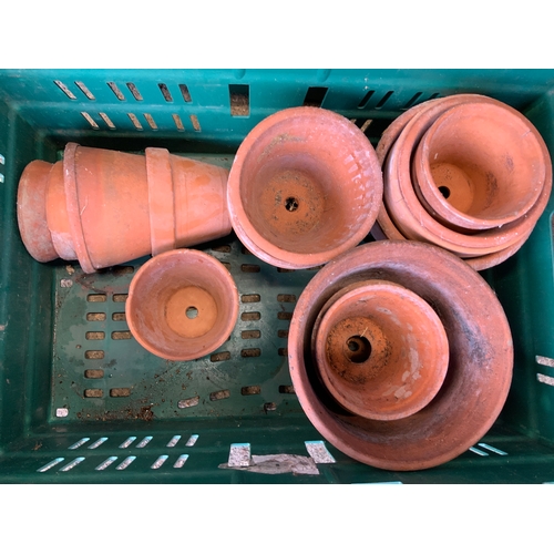 56A - Terracotta Pots - Crate Not Included