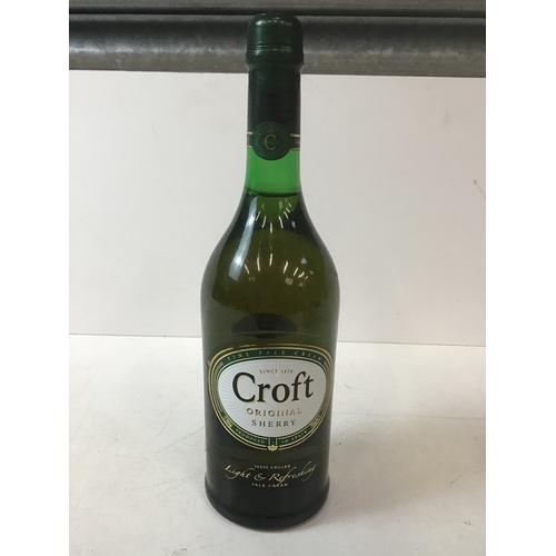 393 - Bottle of Croft Original Sherry