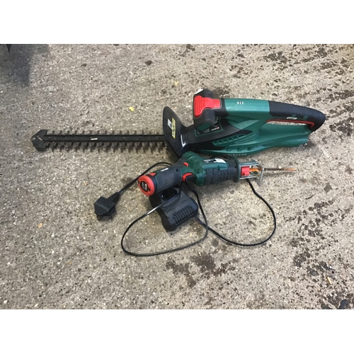 758 - Hedge Trimmer and Saw