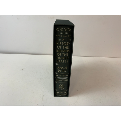 156 - Folio Society Book Angie Debo A History of the Indians of the United States