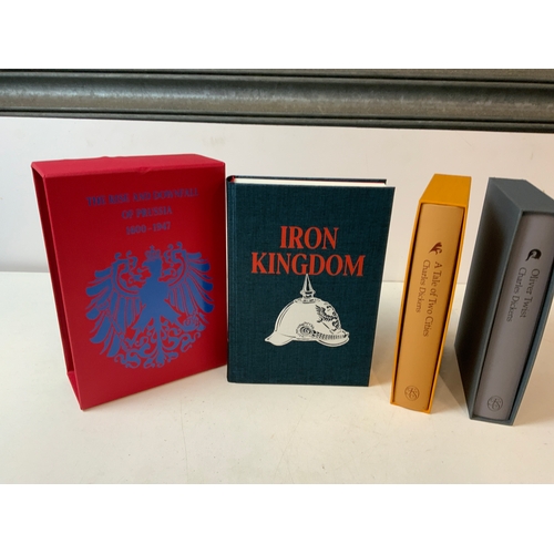 438 - Folio Society Books - Christopher Clark Iron Kingdom (One Volume Missing), Dickens Oliver Twist and ... 