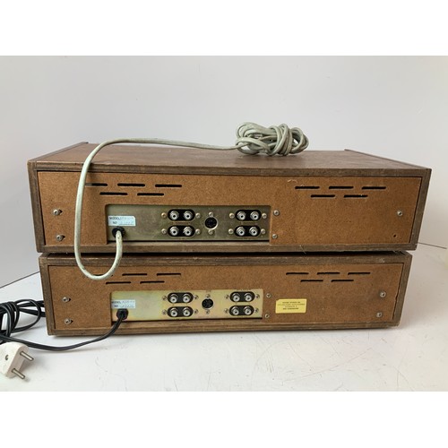 420A - 2x Vintage Solid State 8 Track Tape Recorders