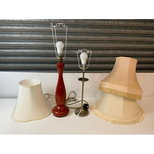 112 - Table Lamps and Shades