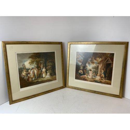 245 - 2x Framed Pictures