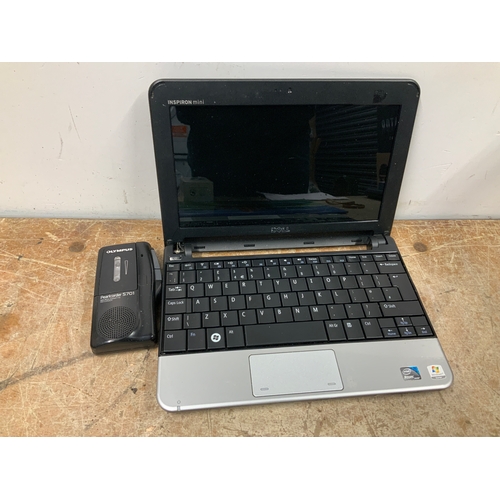 800 - Voice Recorder and Dell Laptop (No Battery)