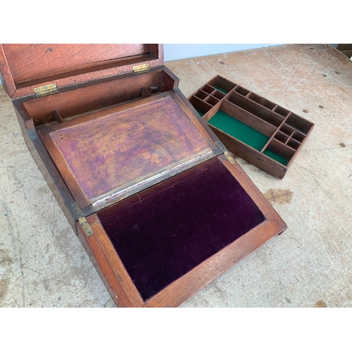 320 - Mahogany Writing Slope