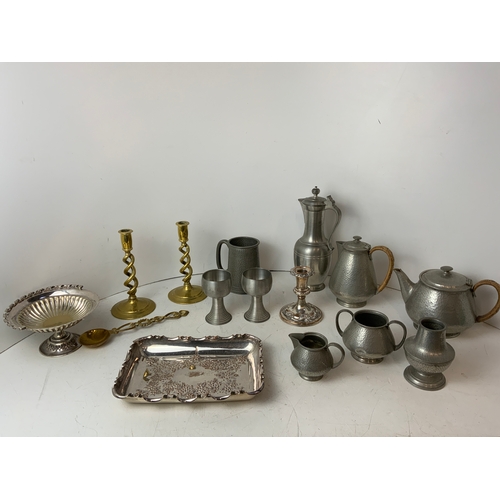 511 - Brass and Pewter Ware