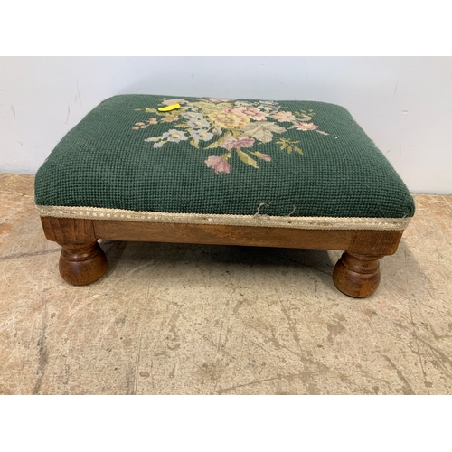 645 - Embroidered Stool