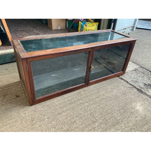 583 - Mahogany Display Cabinet