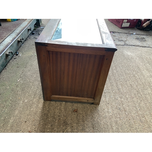 583 - Mahogany Display Cabinet