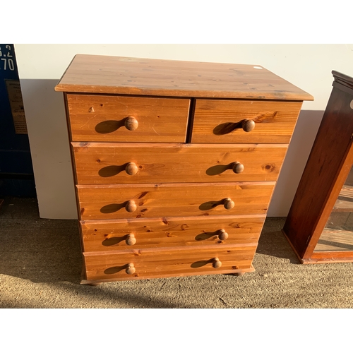 587 - Pine Chest of Drawers