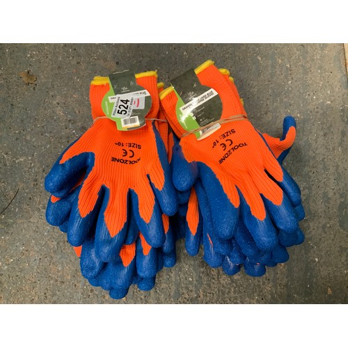 524 - Quantity of Work Gloves