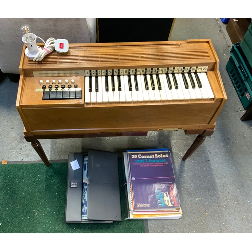 540A - Rosedale Electric Organ and Sheet Music