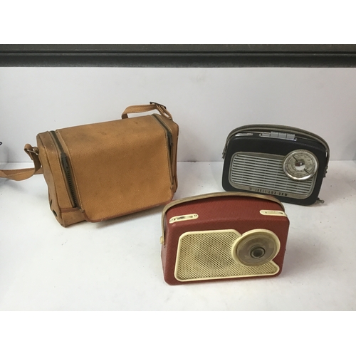 351 - 3x Vintage Radios