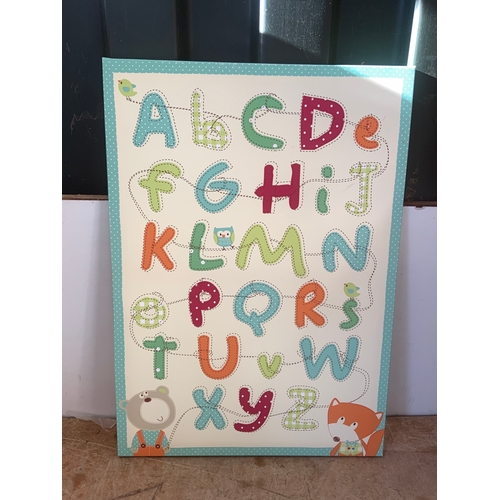 93 - Canvas Picture - Alphabet