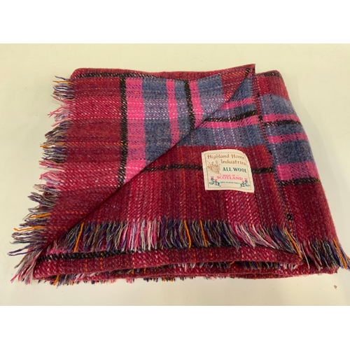 127 - Highland Wool Blanket - 150cm x 240cm
