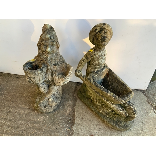 60B - Concrete Garden Gnome and Other