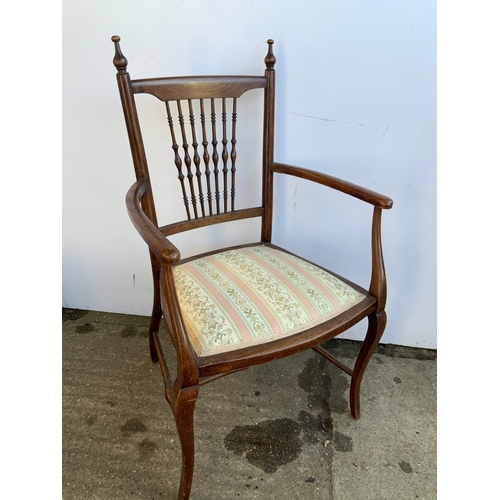 325 - Edwardian Mahogany Chair