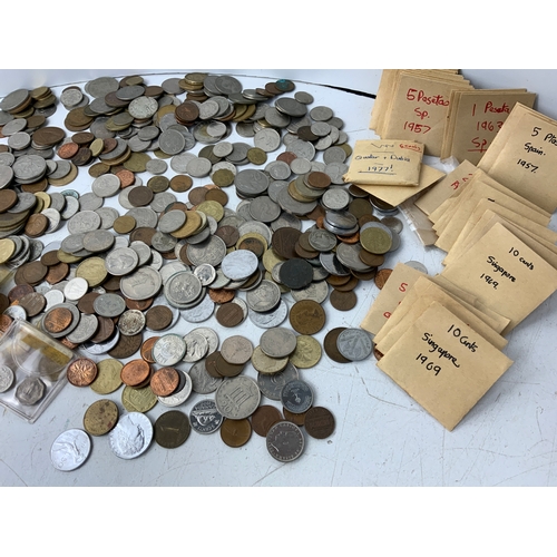 847 - Large Collection of Foreign Coins