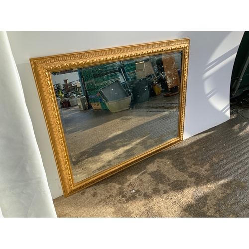 700 - Gilt Framed Bevel Edge Mirror