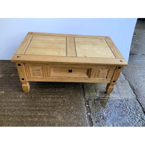 591 - Mexican Pine Coffee Table