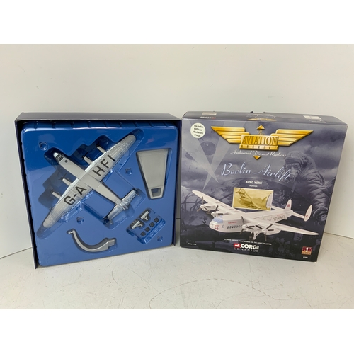 356 - Corgi Aircraft Model Afro York Skyways