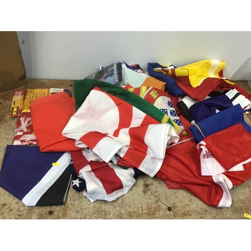 519 - Large Quantity of  Flags