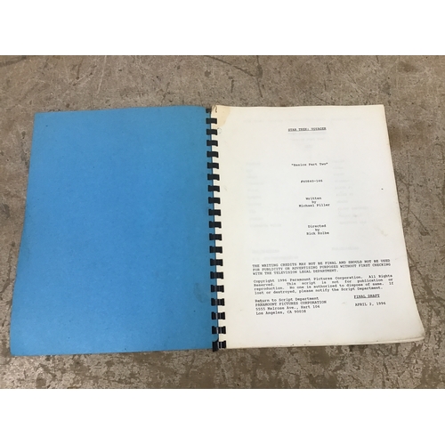 759 - Original Star Trek Script - Voyager