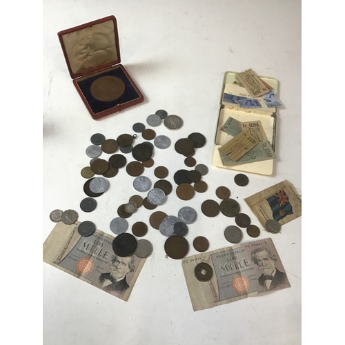 807 - Coins and Bank Notes etc