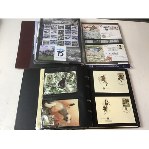 174 - First Day Covers - Air Craft/ WWF