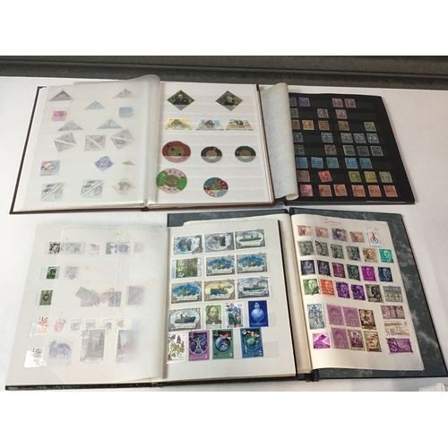 113 - Albums of stamps