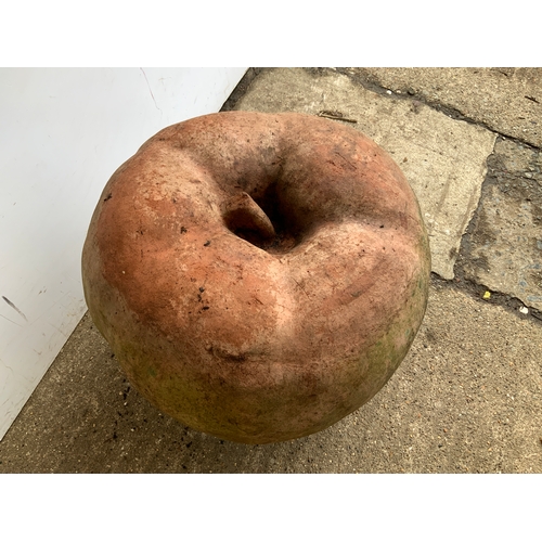 42 - Large Terracotta Pumpkin