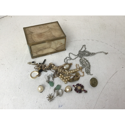 794 - Trinket Box and Contents