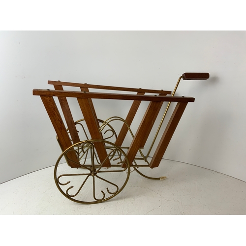 91 - Vintage Magazine Rack