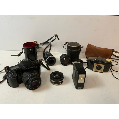 774 - Canon Camera and Lens etc