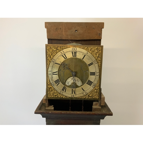 5 - Brass Faced Long Case Clock