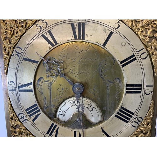 5 - Brass Faced Long Case Clock