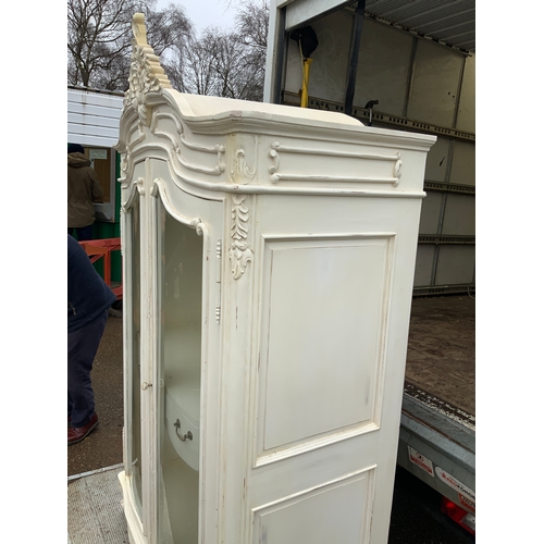 833 - Painted Armoire