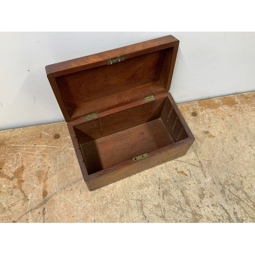 195 - Mahogany Box