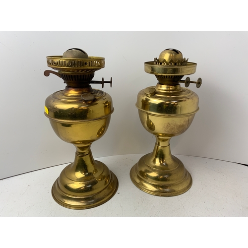 125 - Brass Oil Lamp Bases