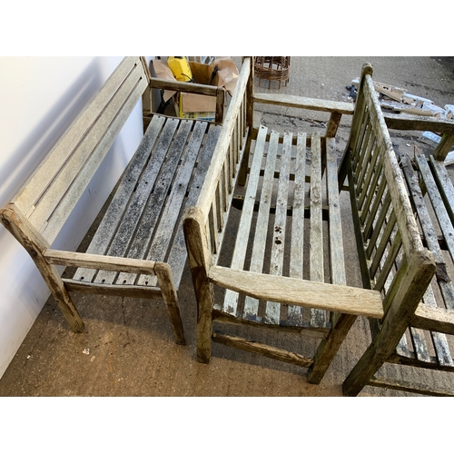 6 - 3x Garden Benches - For Repair