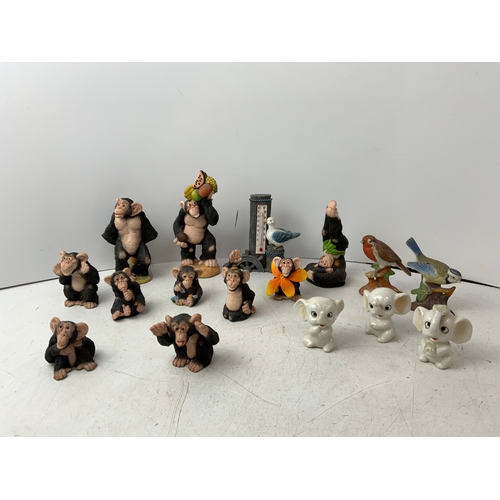 289 - Monkey and Other Ornaments